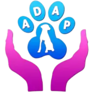 Logotip de Amics per la Defensa dels Animals del Penedès (ADAP)