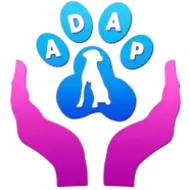 Logotip de Amics per la Defensa dels Animals del Penedès (ADAP)